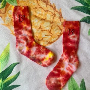 B+DEEP SUNSET SOCKS